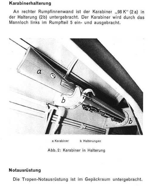 Bf-190 with K-98 rifle