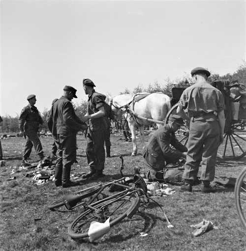 Searching captive Germans