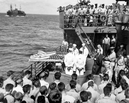 Sailors Buried at Sea