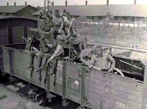 Troop train