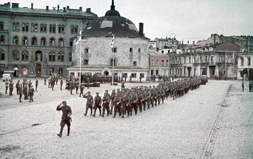 Finnish army parade 1941