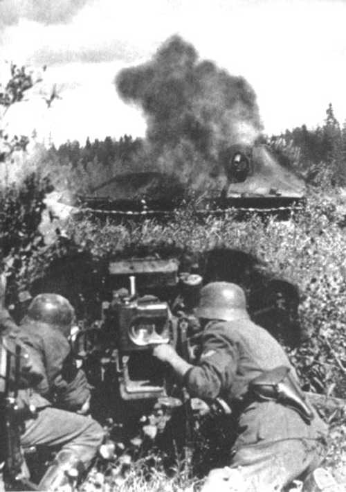 Pak-40 Close engagement