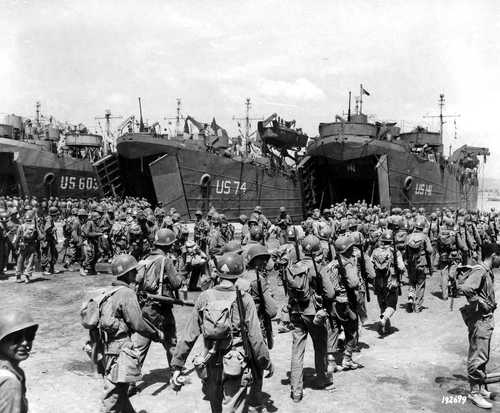 Embarkation into LSTs