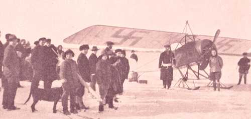First aircraft