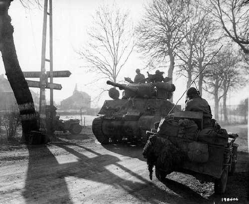 Heading to Bastogne