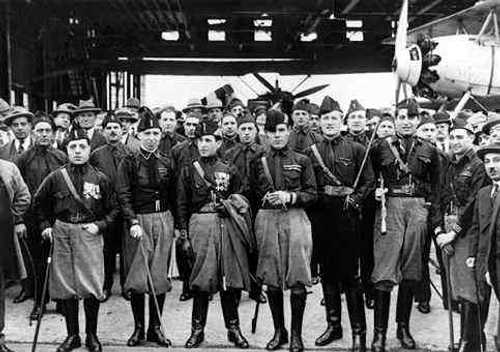 “Black Shirts” at Desenzano