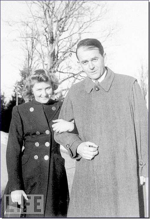 Albert Speer, "with Adolf and Eva ..."