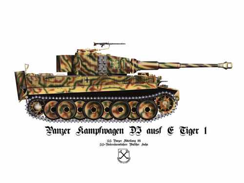Tiger,  Whalter Hann commander