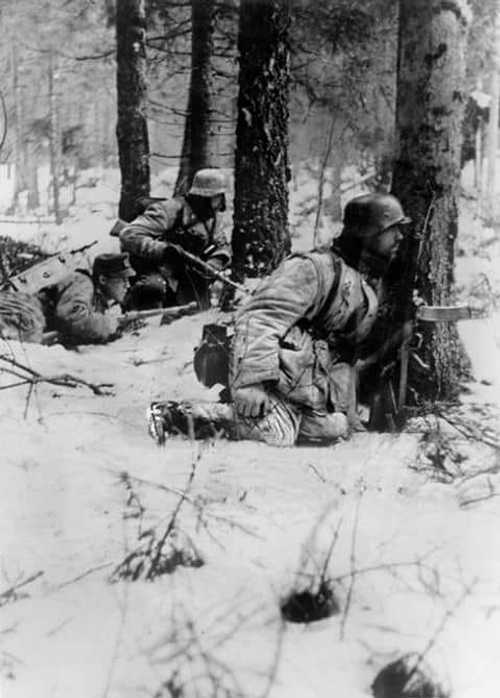 Waiting for the enemy