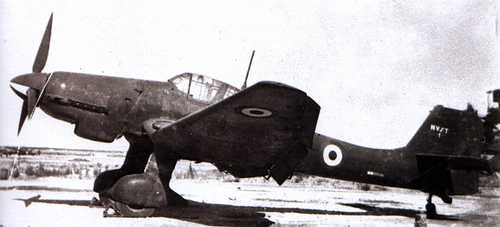Stuka with Italian roundels 