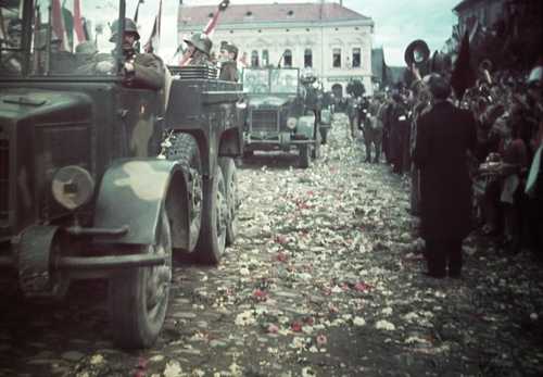 Hungarian honvéds in Erdély (Transylvania)