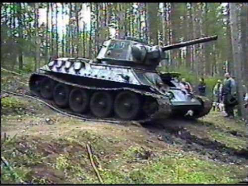 T-34 BEUTEPANZER RECOVERED IN ESTONIA