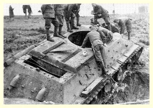 Looking over Soviet Wreck, 1942