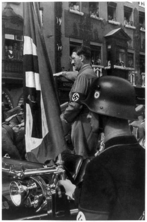 Young Hitler in Nuremberg