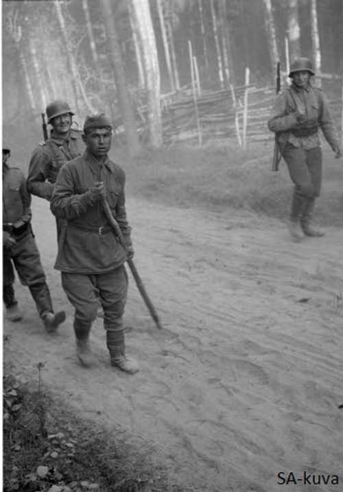 Escorting prisoner