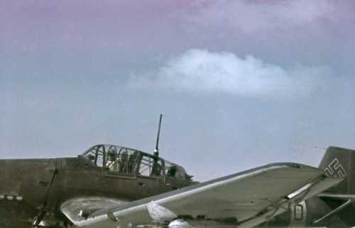 German Stuka aircraft