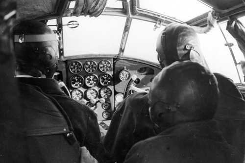 Italian bomber: inside the cockpit