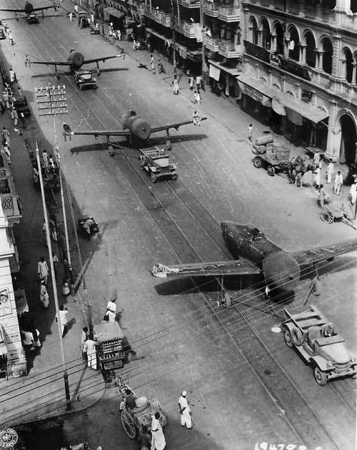 P-47's in India