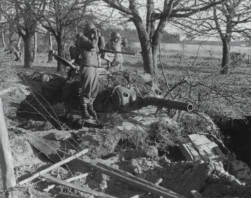 Entrenched Sherman