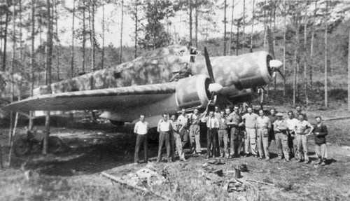 An Italian bomber’s salvage