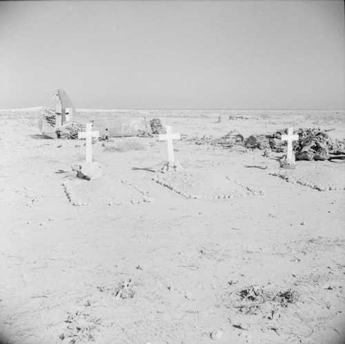 Graves in the desert
