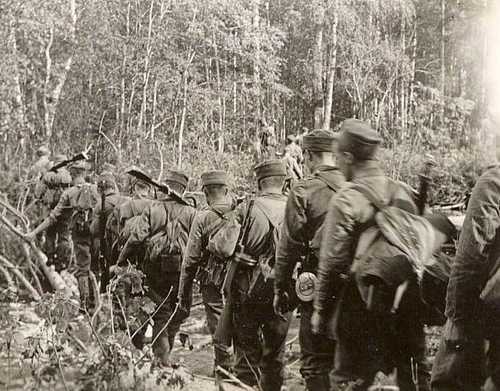 Rukajärvi Sissi troops
