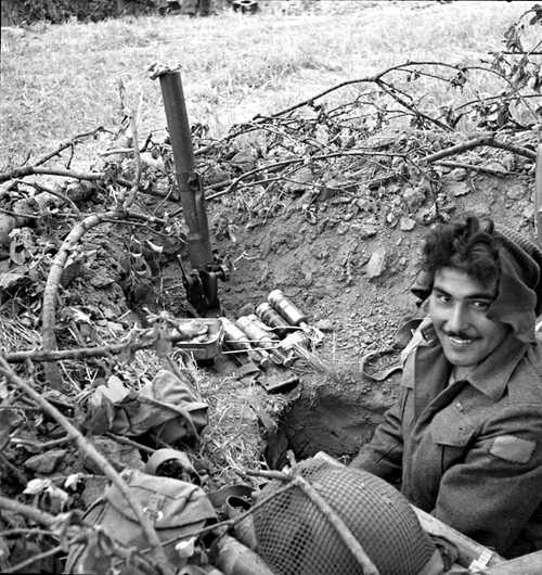 Private R.L. Randolf of Canadian Scottish Regiment