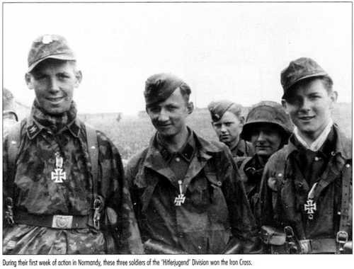 Young recipients of decoration