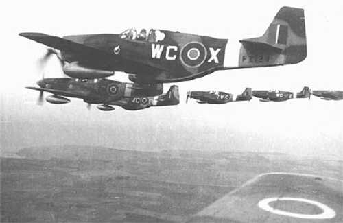 Mustang III's of No. 309 Sqdn