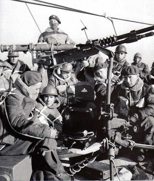 The Légion en route to Norway