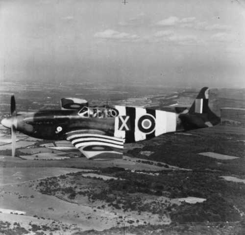 Mustang I on patrol during D-Day