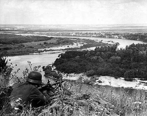 Keeping watch of river bend