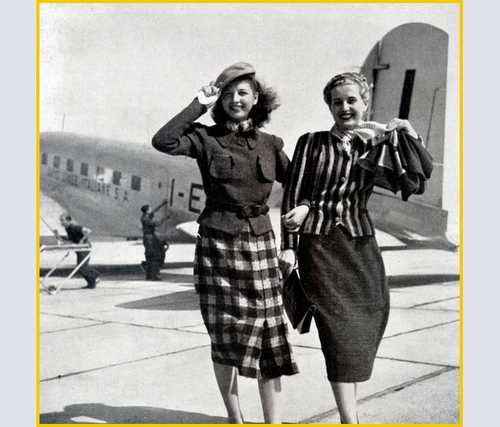 High fashion for air travel