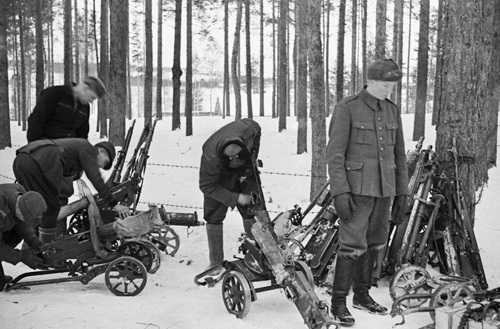 Captured weapons