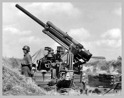 Hungarian AA Artillery Position, Russia, 1941