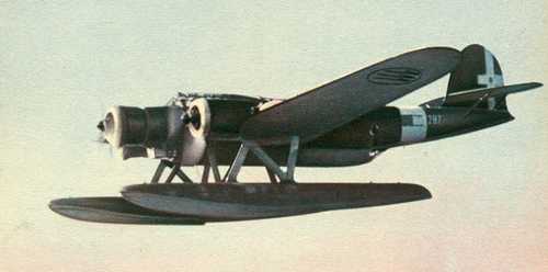 An Italian seaplane