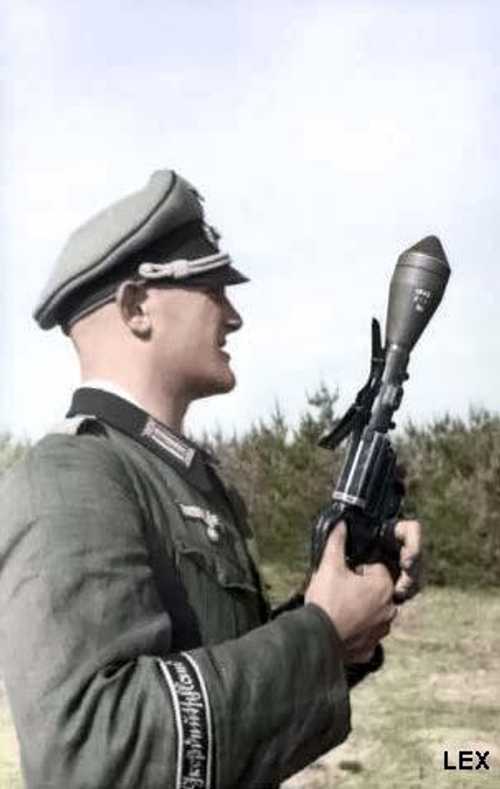 Cumulative grenade for the pistol. 1944