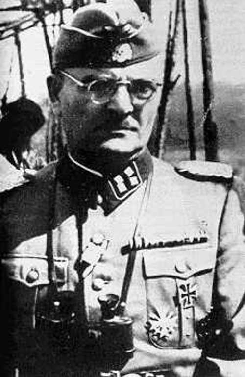 Christian Wirth as SS-Sturmbannfuhrer.