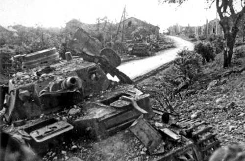 Destroyed Panzer IV
