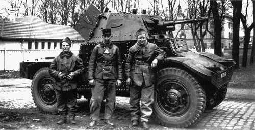 French Armored Car