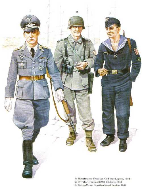 Croatian soldiers