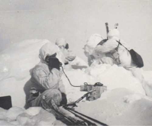 FO team on Gulf of Finland 1942