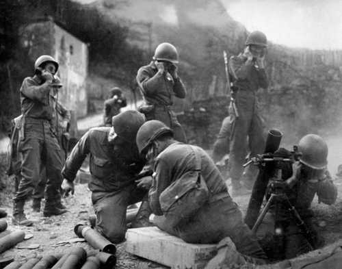German Rhine Mortar