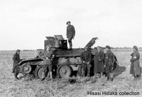 Mountain troops and BT-5