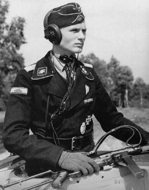 Waffen-SS Panzer officer