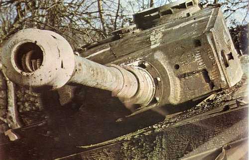 Knocked out Tiger I - Vimoutiers (France)