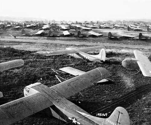 Waco gliders prepared to go