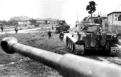 Tank support of Infantry