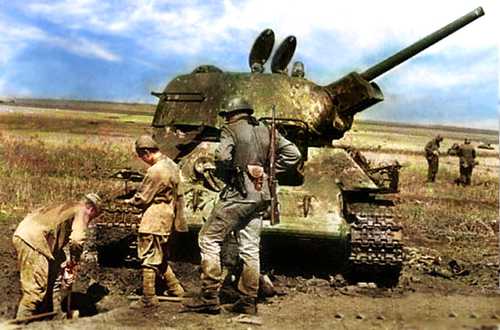 T34 knocked out