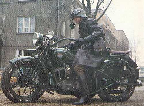  Polish WW2 motorbike